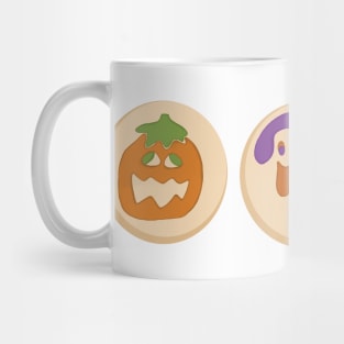 Spooky cookie trio Mug